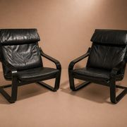 Paire Fauteuil Poäng / N.Nakamura