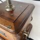 Téléphone bois à manivelle 1920