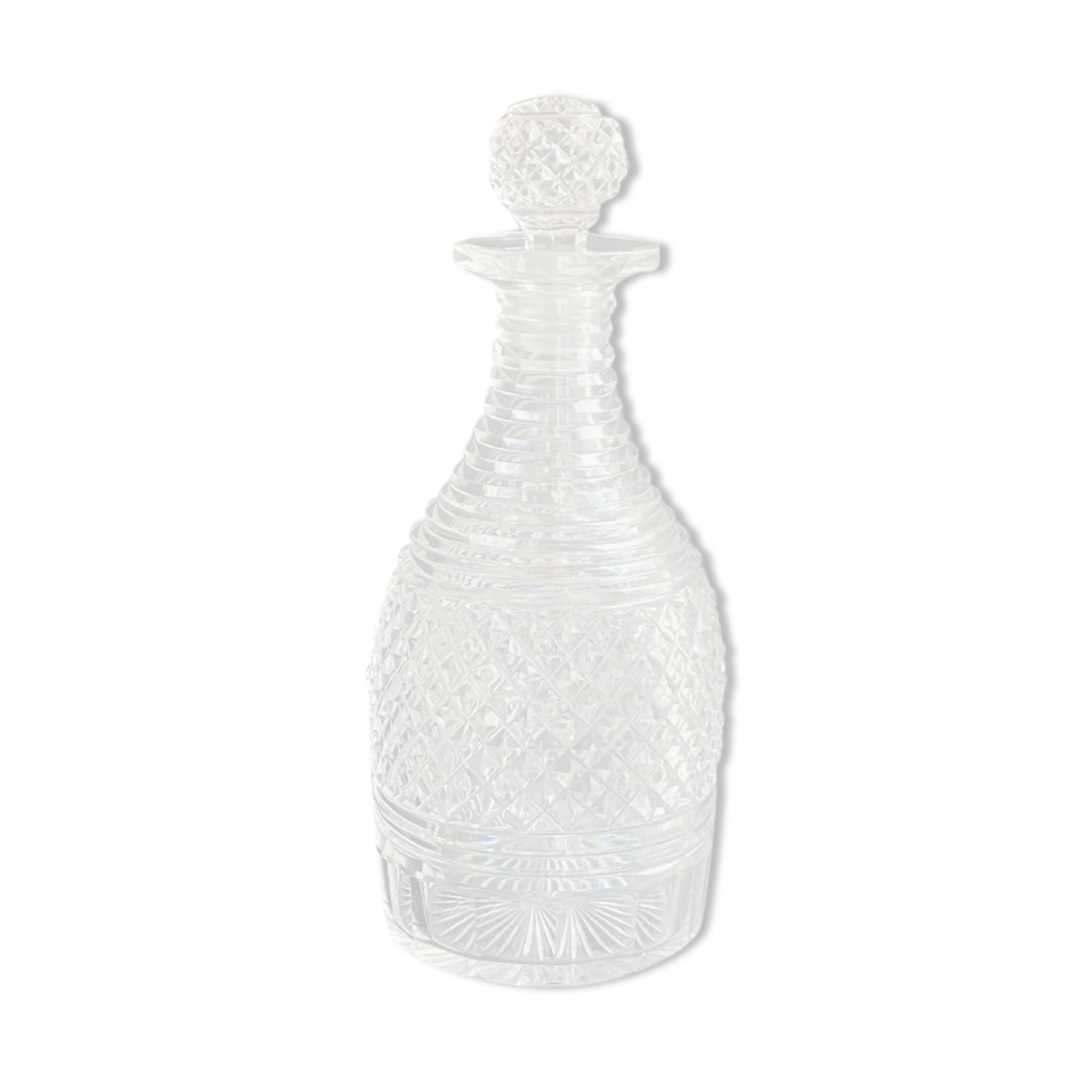 Cristallerie du Creusot - Carafe - Restoration - Cut blown crystal