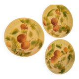 5 St Clément barbotine plates