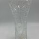 Large cut Bohemian crystal vase