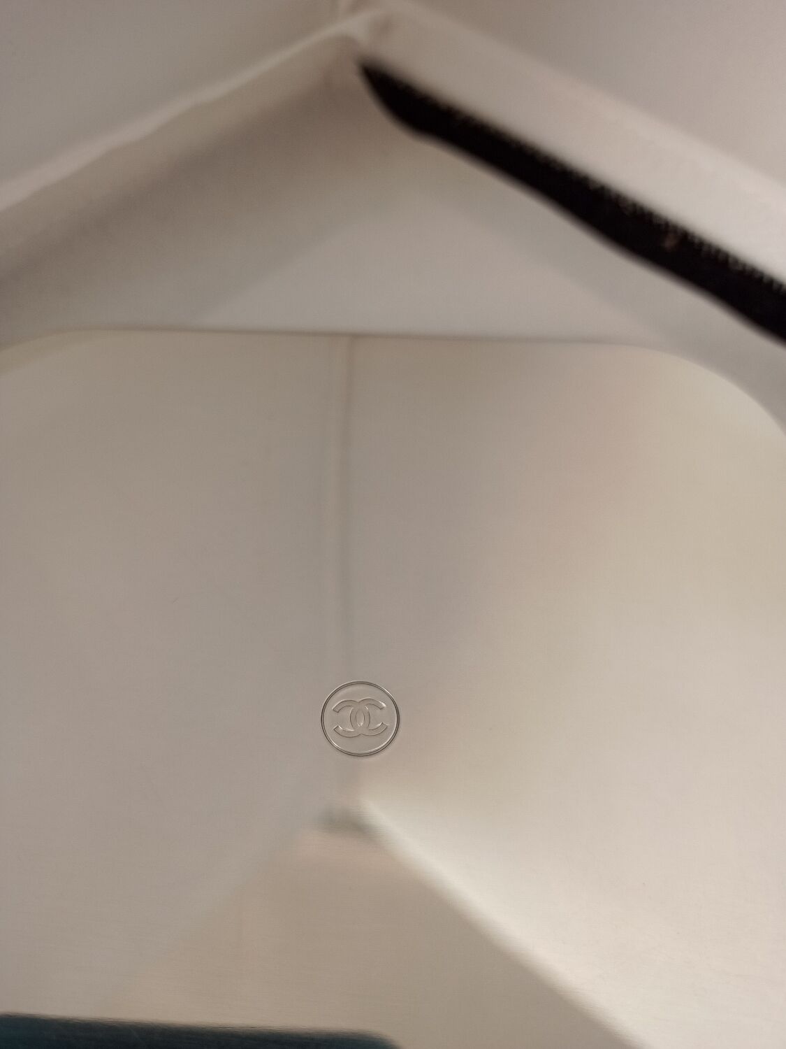 Top in silver metal Chanel