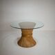 1970s rattan dining table