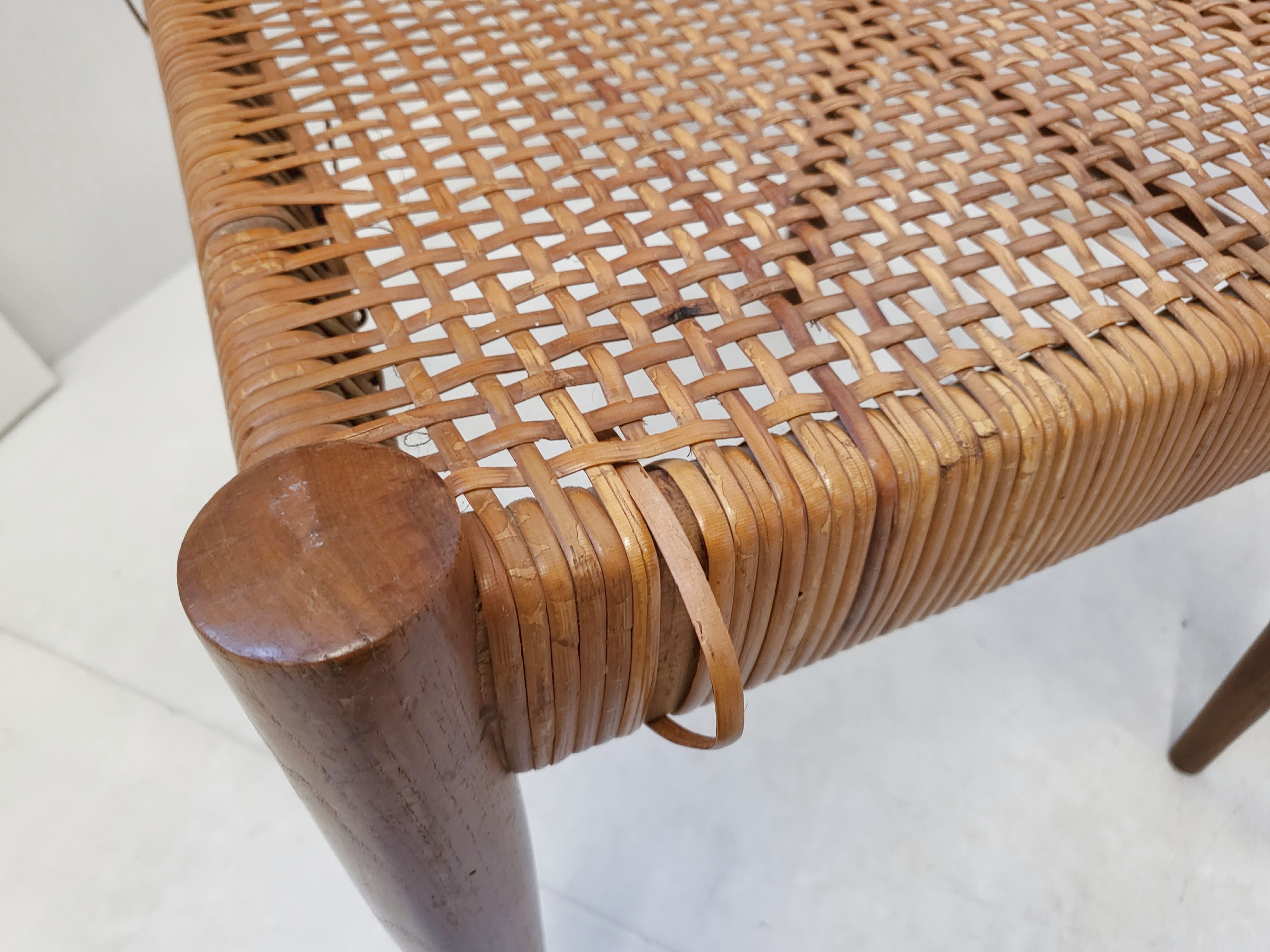 Suite of 4 vintage chairs Consorzio Sedie Friuli