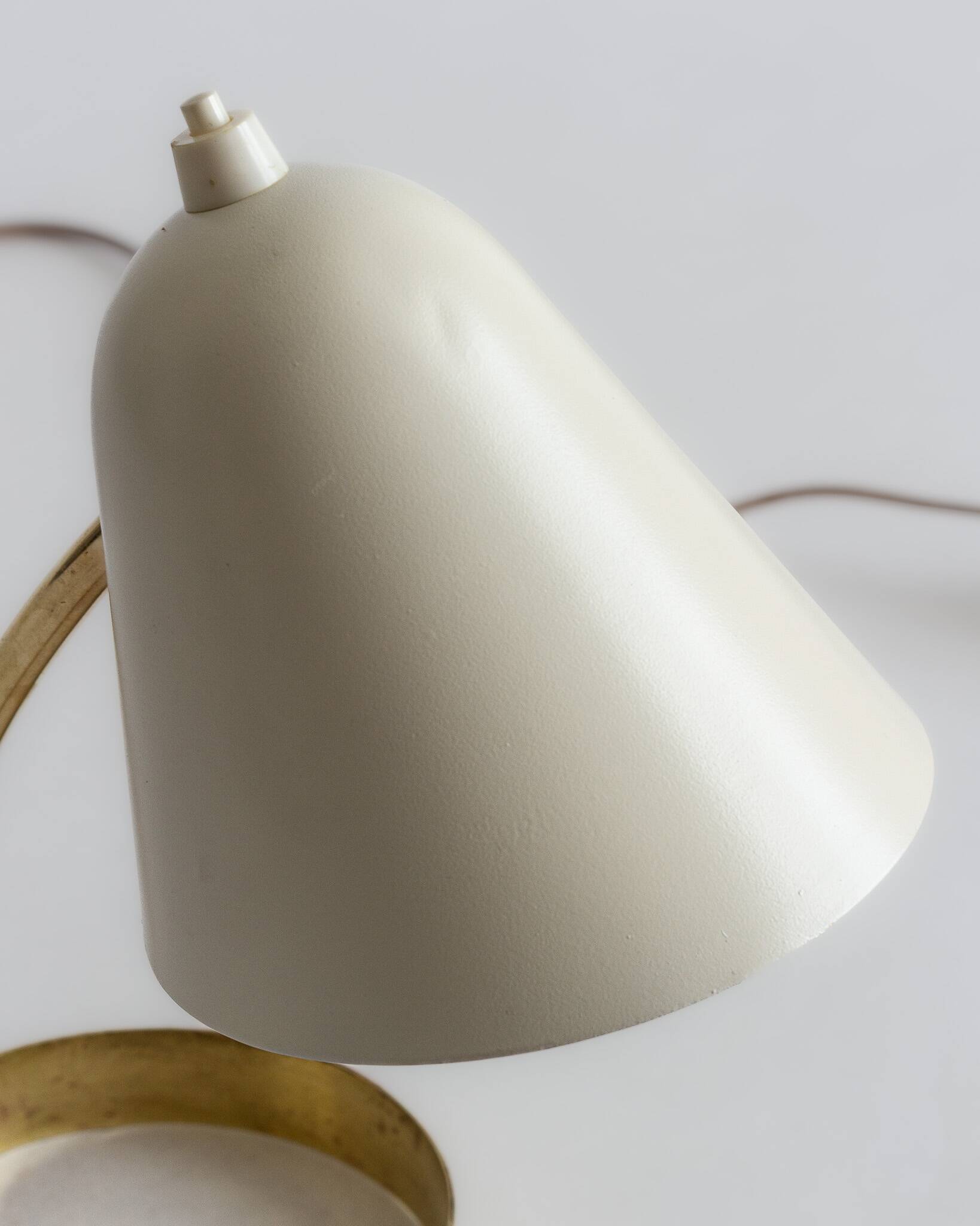 Small brass cocotte lamp – 1950s