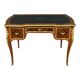 Petit Bureau de Milieu en Acajou et Palissandre, style Louis XV, époque Napoléon III – Milieu XIXe