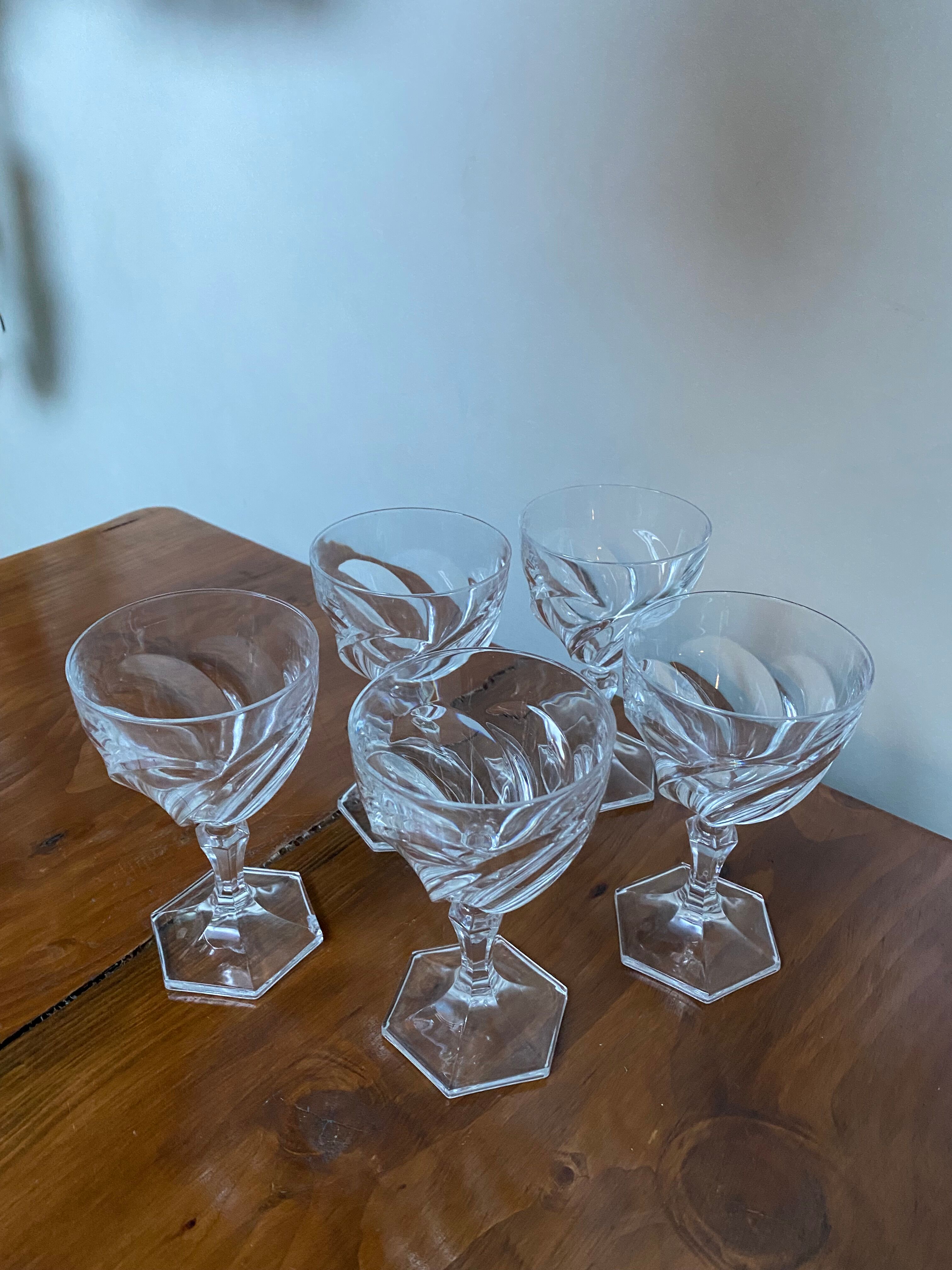 Crystal glasses