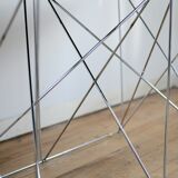 Max Sauze's "Dining Table" steel and glass, France, circa 1970