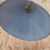 Vintage enameled sheet metal wall light