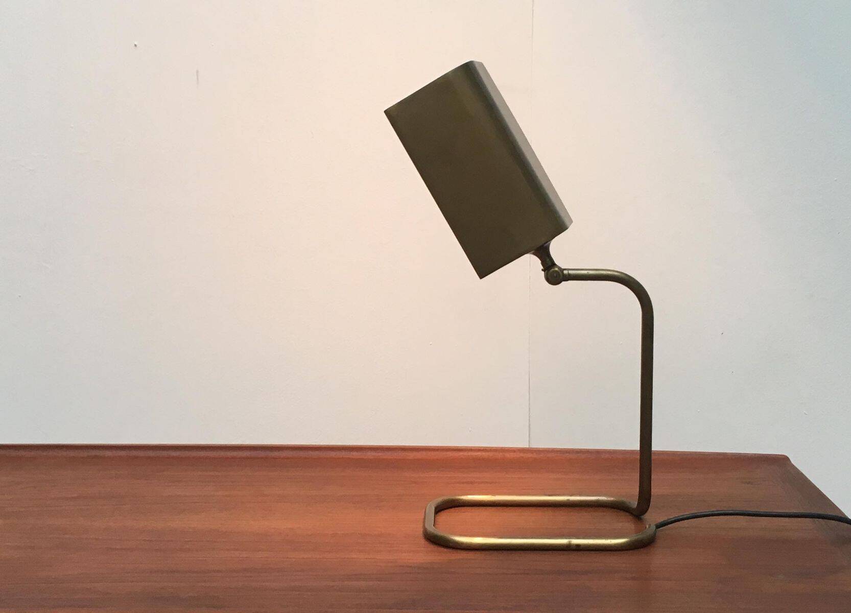 Hollywood Regency table lamp by Florian Schulz, 1970s