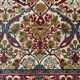 XL Vintage Arts and Crafts, W Morris style Rug 400x296 cm, Red Blue