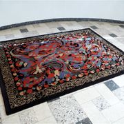 Postmodern Art rug by Pierre Balmain for Van Neder Rugs, France 1980s
