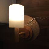 Scandinavian pine wall light