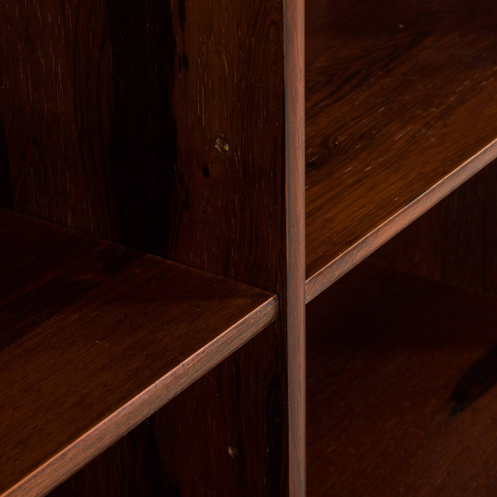 Kai Kristiansen rosewood wall unit for FM Mobler, Denmark, 1960s