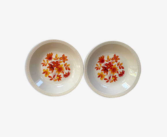Plat creux vintage en céramique