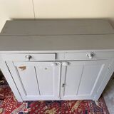 2-door Parisian low buffet 2 drawers