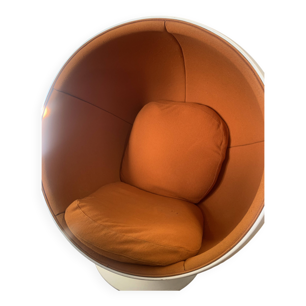 Ball Chair, fauteuil orange - Adelta