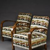 Pair of Art Deco armchairs, 1930s–1940s