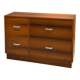 Rio rosewood commode, Swiss, circa 1970.