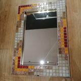 Vintage ceramic mirror