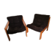 Pair of vintage armchairs 1980