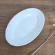 White earthenware platter Digoin & Sarreguemines