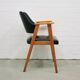 Vintage chair with skai armrests