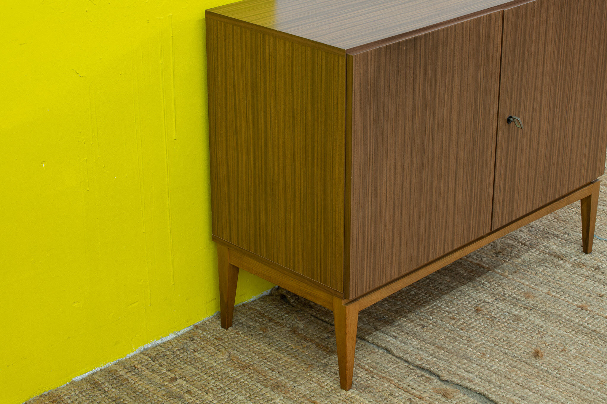 Vintage Scandinavian Sideboard – 95 cm