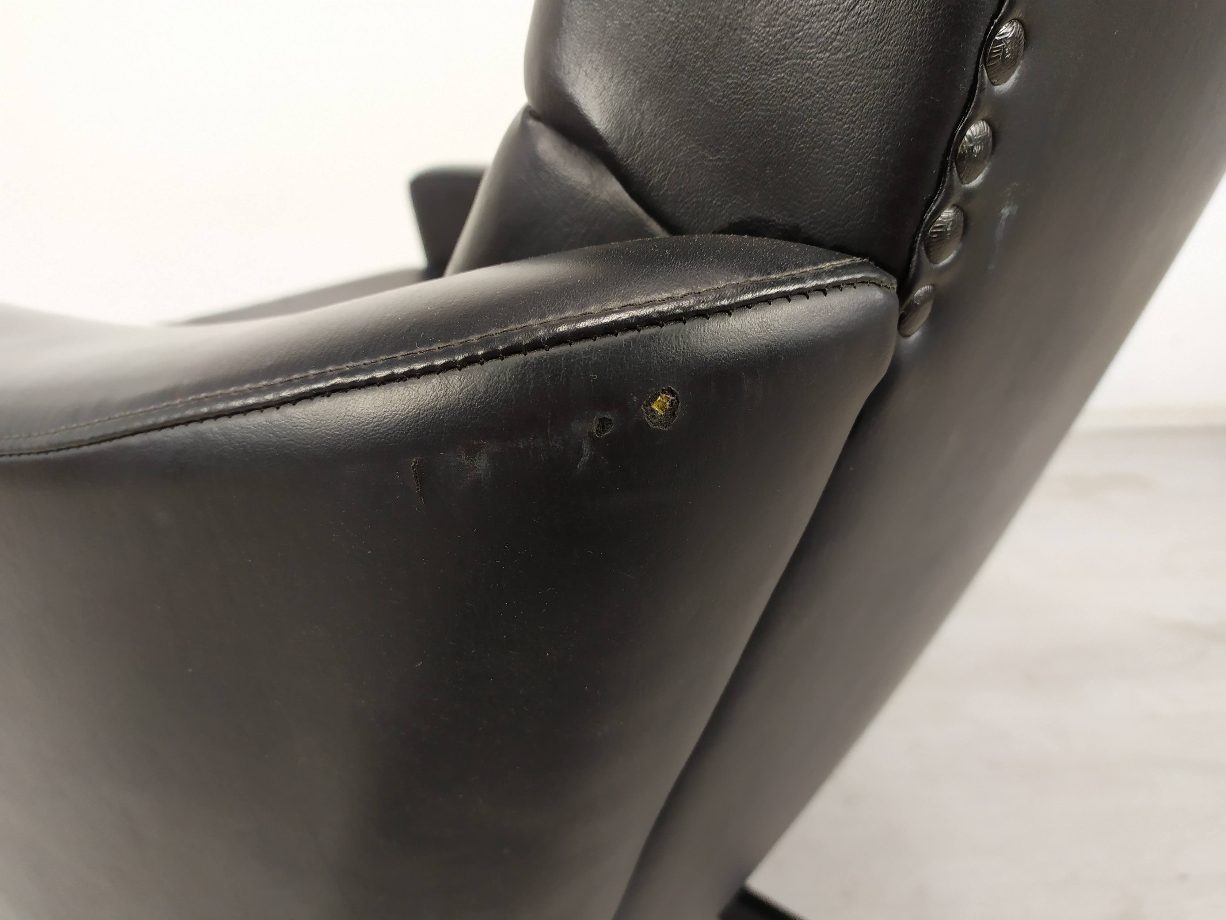 Vintage swivel armchair