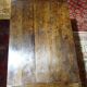 Nineteenth century farmhouse table in natural oak wood 140 x 90 cm