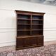 Classic English Semi Open Bookcase