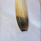 6 Apollo Art Deco Style Soup Spoons