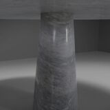 Original "Eros" dining table in Carrara marble by Angelo Mangiarotti, Italy