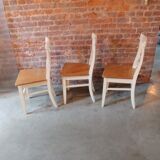 Set of 3 country chairs