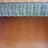 Commode osier/rotin/bois