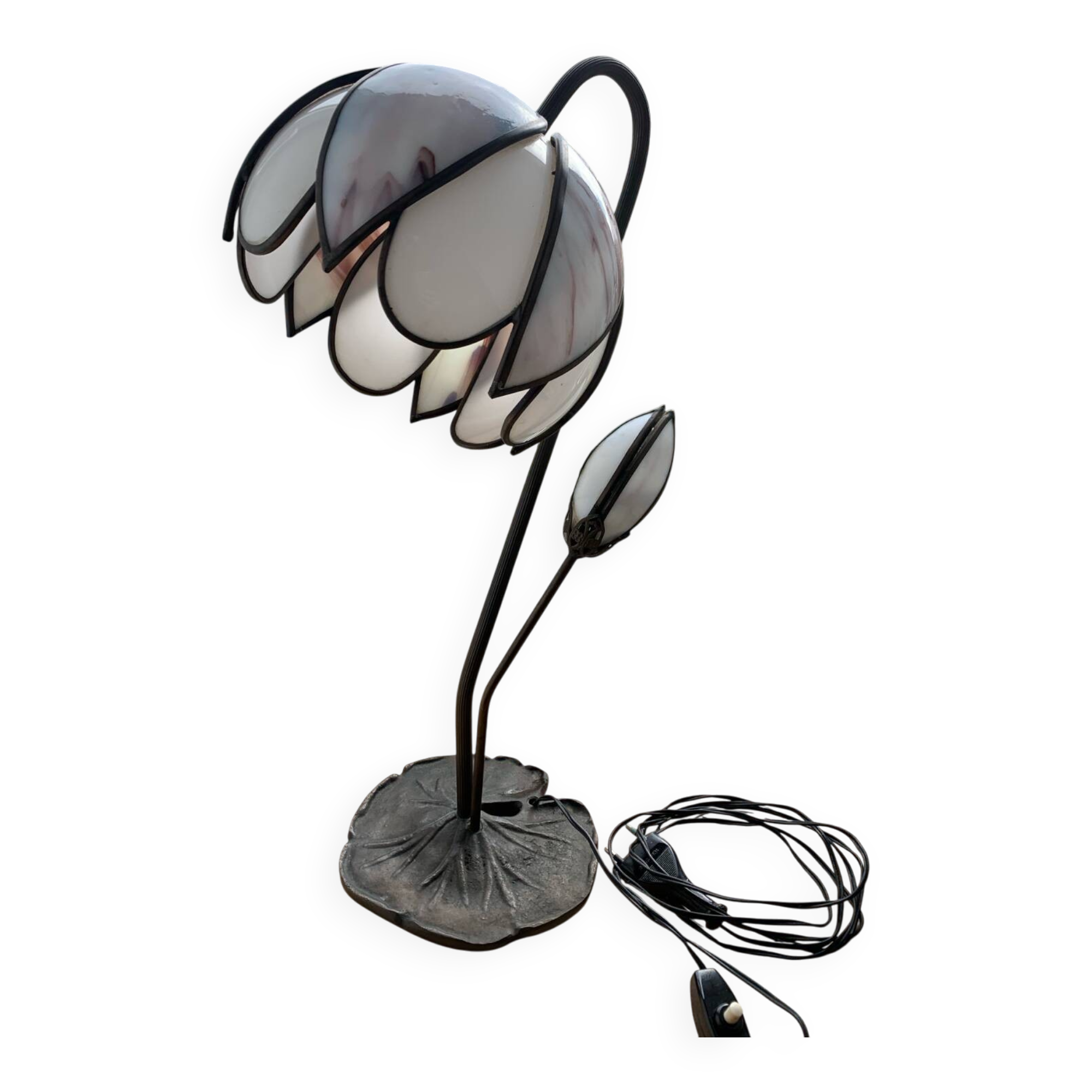 Tiffany-style table lamp