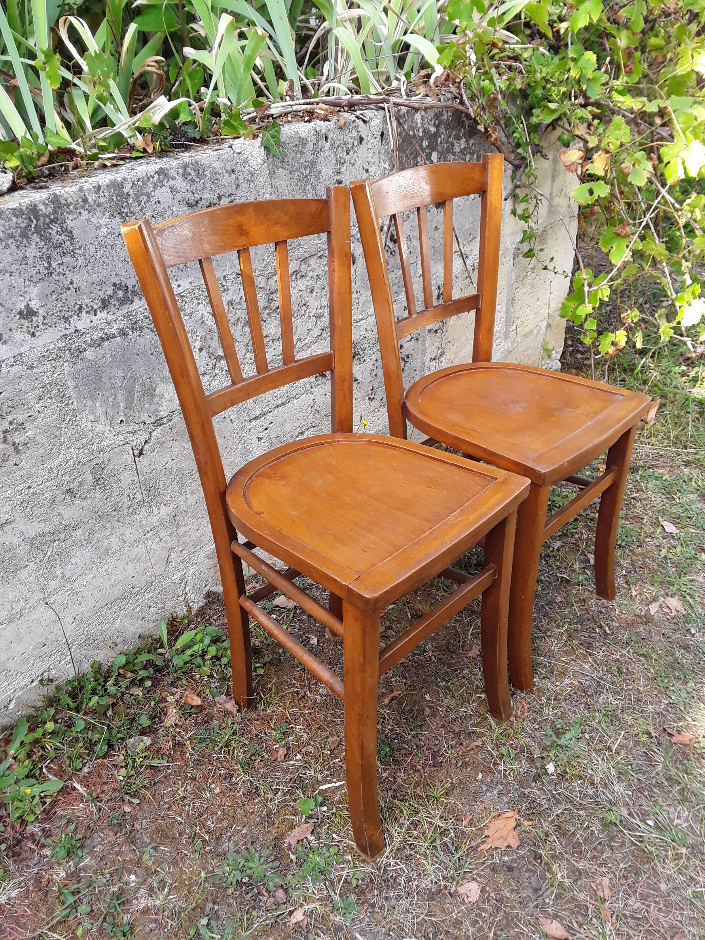 Pair of chairs bistro