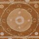 Vintage Turkish hand-knotted rug 134x158 cm