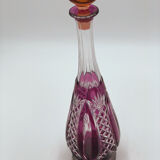 Colored crystal decanter
