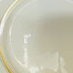 8 flat plates Villeroy - Boch Mettlach - Cream and Gold.