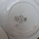 6 deep plates Longwy model Toulouse pink border ironstone