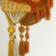 Vintage Smyrna wall hanging rug