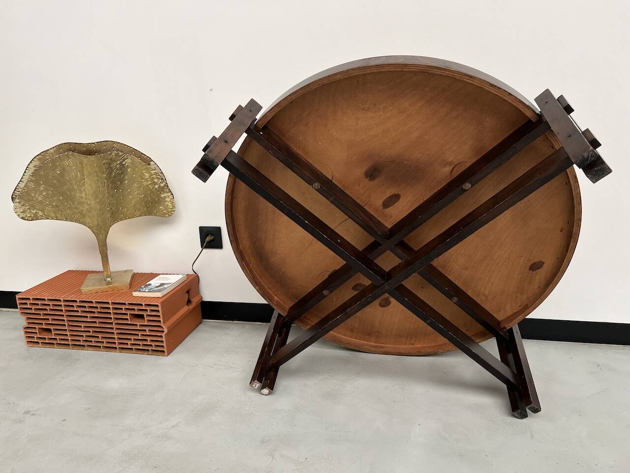 Coffee table "Les Herbiers" by Roger Capron