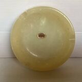 Empty alabaster ashtray pocket