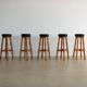 Tabourets de bar danois
