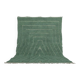 Traditional handwoven Berber rug in green, size 1.5/3.5 m.