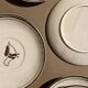 Lot de 6 assiettes en grès