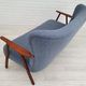 Danish sofa by Erhardsen & Andersen, completely renovated - reupholstered, 70s