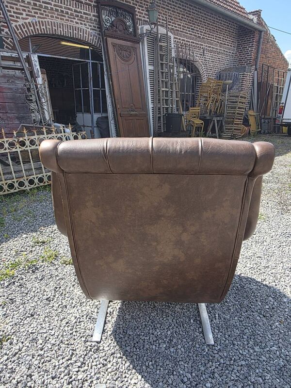 Fauteuil Varam pieds luge