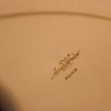 Oval dish "SARREGUEMINES"